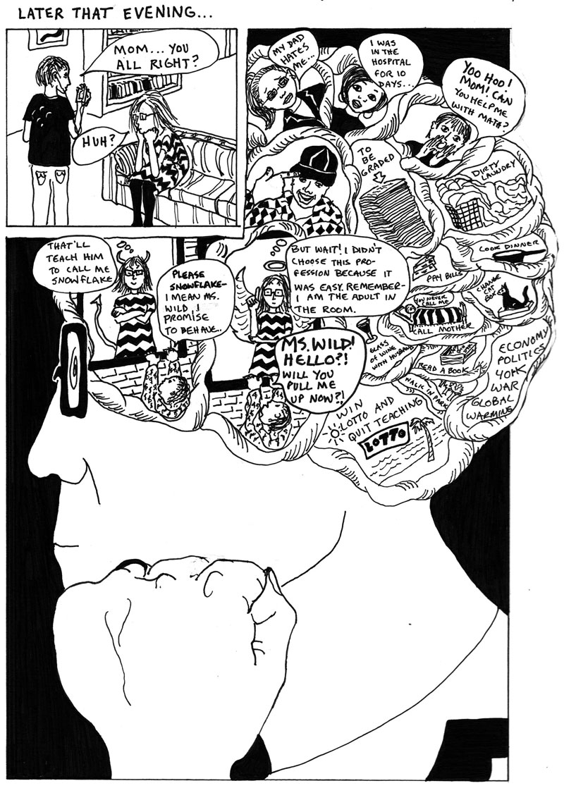 800x1118 how to draw a teacher teaching - Teacher Teaching Drawing