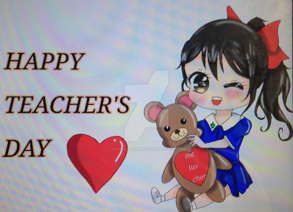 1024x742 teachers day drawing digital - Teachers Day Drawing