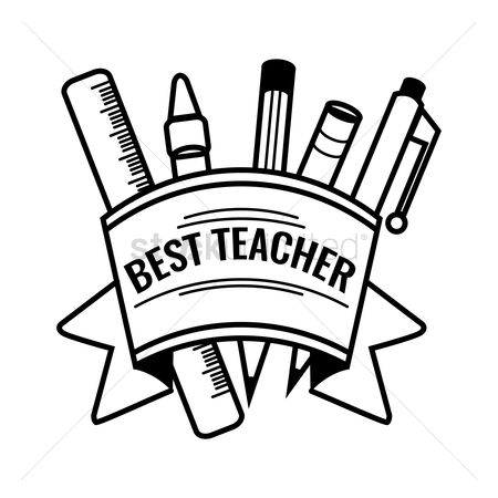 450x450 free teachers day stock vectors stockunlimited - Teachers Day Drawing
