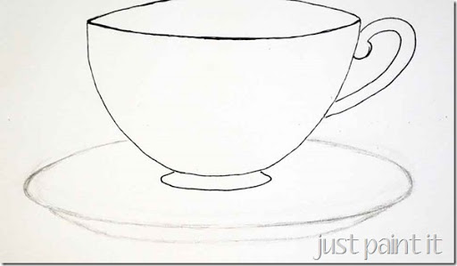 Teacup Drawing At Paintingvalley Com Explore Collection Of