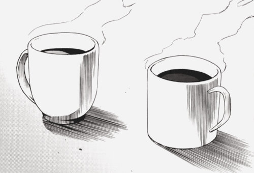 500x340 Clean Lines Shading - Teacup Drawing Tumblr