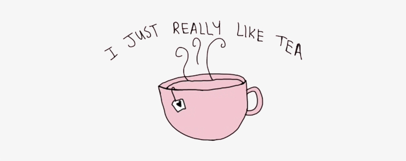 820x325 Transparent Tea Cup Tumblr - Teacup Drawing Tumblr