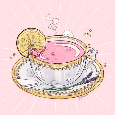 400x400 Teacup Illustrations Tumblr - Teacup Drawing Tumblr