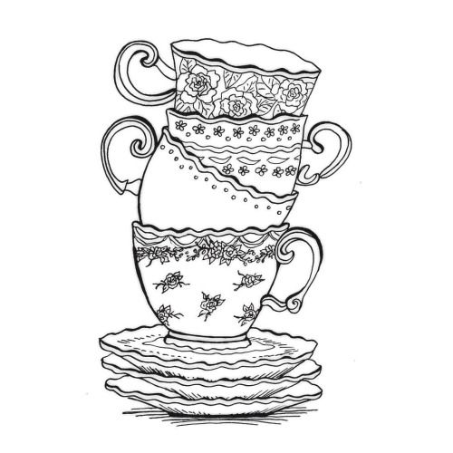 Teacup Drawing Tumblr at Explore collection of