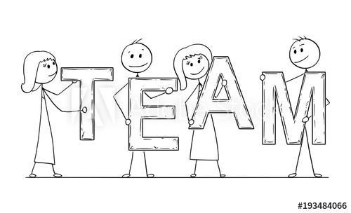Teamwork Coloring Pages For Kids