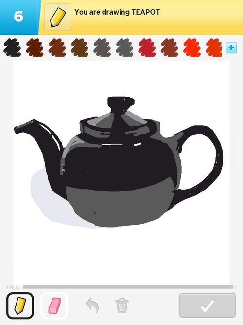 500x667 teapot drawings - Teapot Drawing