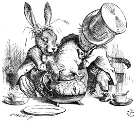 280x248  - Teapot Drawing Alice In Wonderland