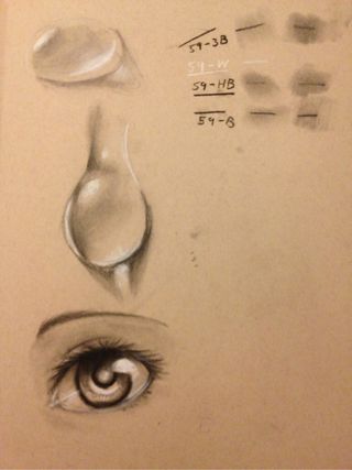 320x427 Since I Only Have Time To Sketch, I Was Trying Out Charcoal It - Teardrop Drawing
