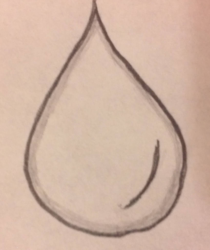 820x974 Teardrop Drawing - Teardrop Drawing