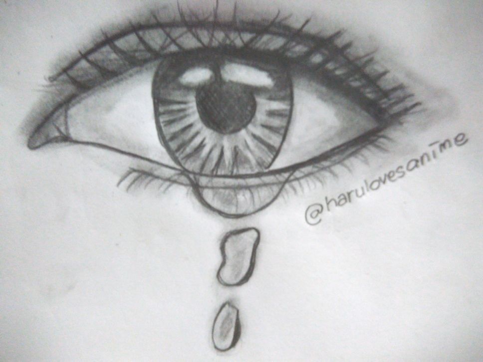 Teary Eye Drawing at Explore collection of Teary