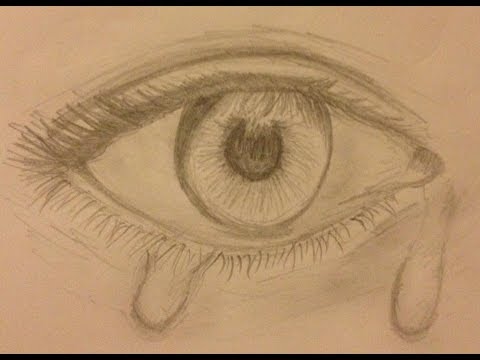 480x360 speed drawing teary eye ripnormalitytv - Teary Eye Drawing
