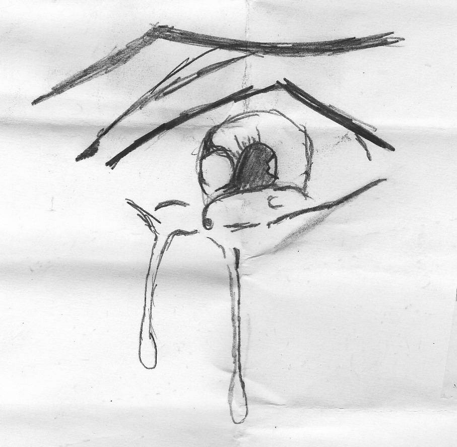 907x887 abbablog teary eye - Teary Eye Drawing