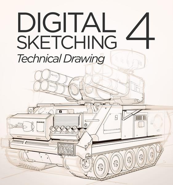 562x600 digital sketching technical drawing ctrlpaint - Technical Drawing