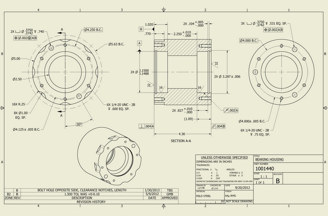 640x421 technical drafting - Technical Drawing