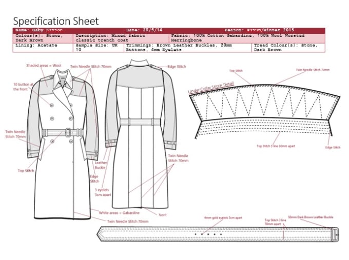 680x507 fashion cad illustration flats technical drawings - Technical Drawing Fashion