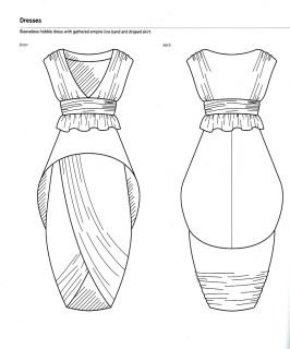 266x320 Published Art Bookshop - Technical Drawing Fashion