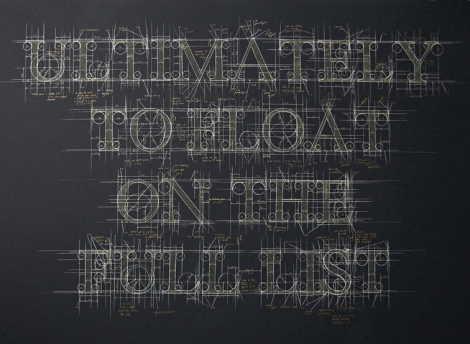 470x344 Lettering Inspired - Technical Drawing Font