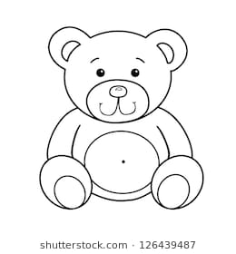 Teddy Bear Cartoon Drawing at PaintingValley.com | Explore collection