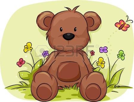 450x345 teddy bear cartoon stock photos images royalty free teddy bear - Teddy Bear Cartoon Drawing