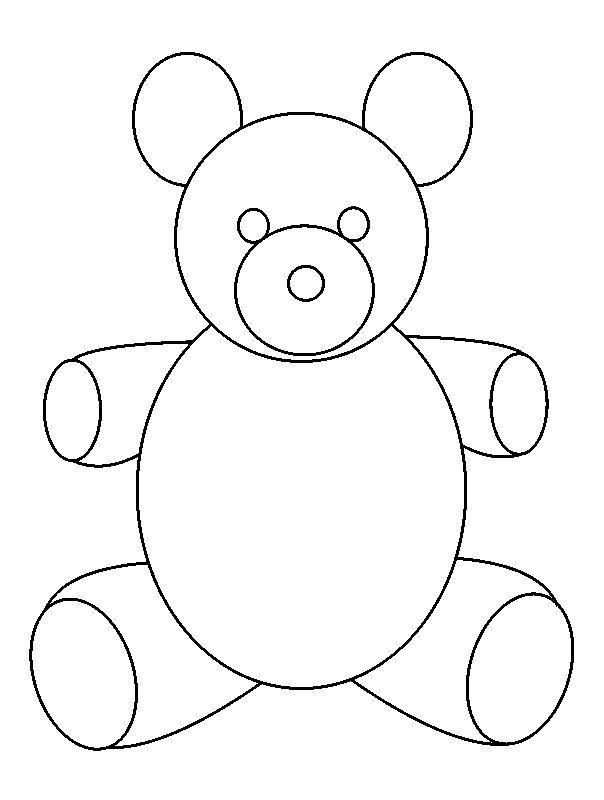 604x800 How To Draw A Teddy Bear In Some Simple Steps - Teddy Bear Drawing For Kid