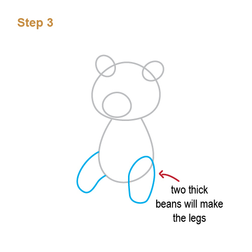 500x500 How To Draw How To Draw A Teddy Bear For Kids - Teddy Bear Drawing For Kid