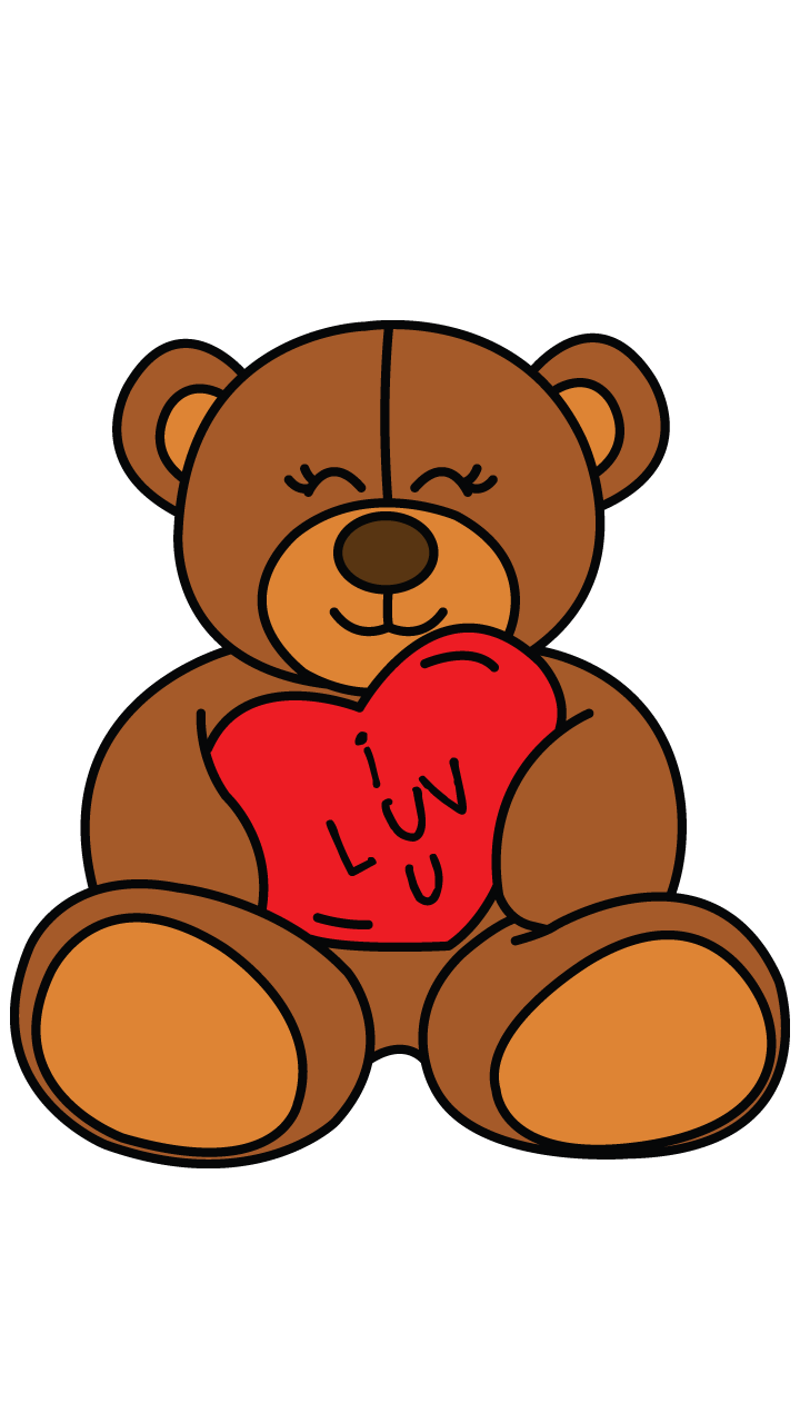 720x1280 Mad Drawing Teddy Bear Transparent Png Clipart Free Download - Teddy Bear Drawing Images