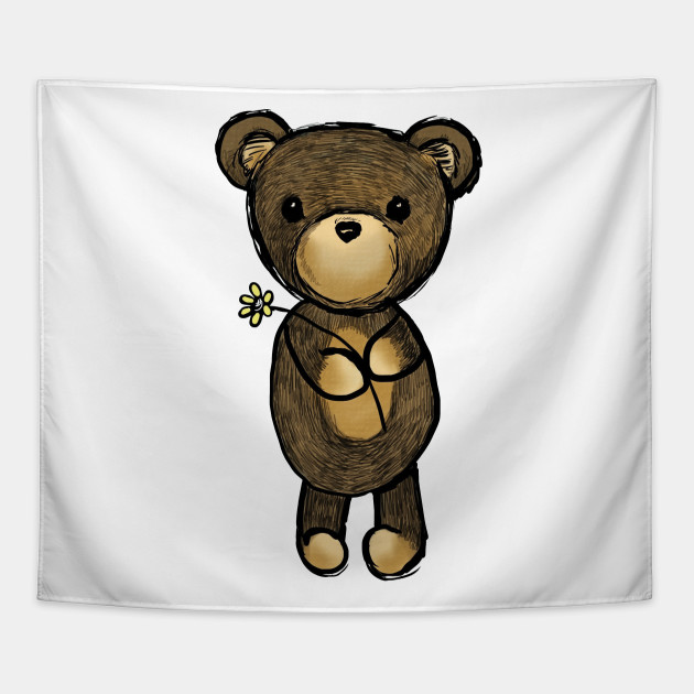 630x630 adorable teddy bear drawing - Teddy Bear Drawing Images