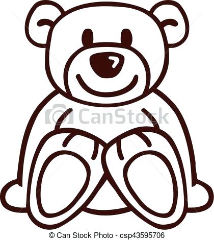 420x470 Teddy Bear Drawing Godshelters - Teddy Bear Drawing Outline