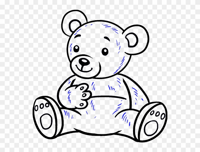 840x638 swirly lines - Teddy Bear Drawing Pics
