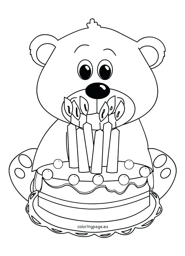 595x822 teddy bear picnic coloring pages cute teddy bear drawing at free - Teddy Bear Drawing Pictures