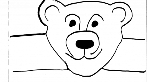 570x320 Teddy Bear Drawing Simple - Teddy Bear Drawing Pictures
