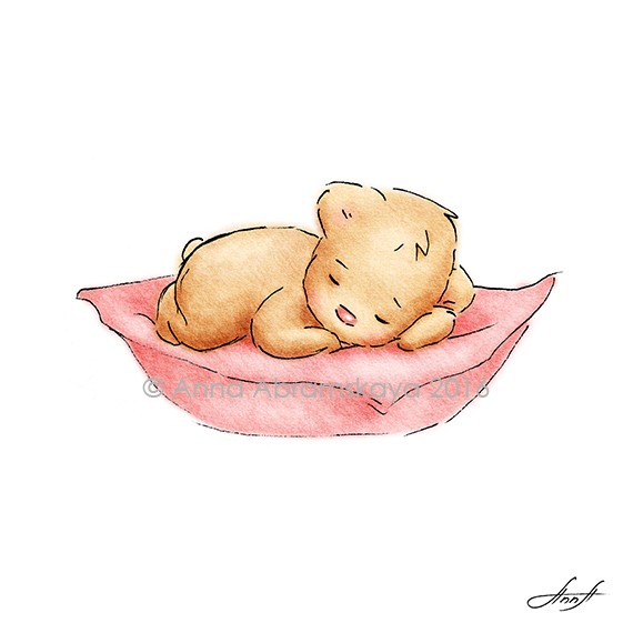 570x570 Anna Abramskaya - Teddy Bear Drawing Pictures
