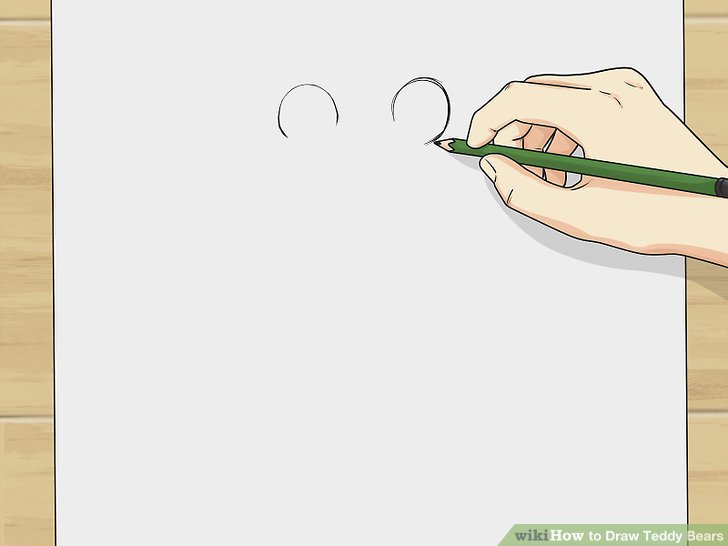 728x546 How To Draw Teddy Bears Steps - Teddy Bear Drawing Step By Step