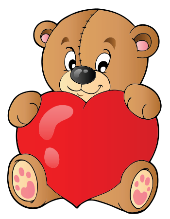 350x450 How To Draw A Teddy Bear With Heart - Teddy Bear Drawing With Heart