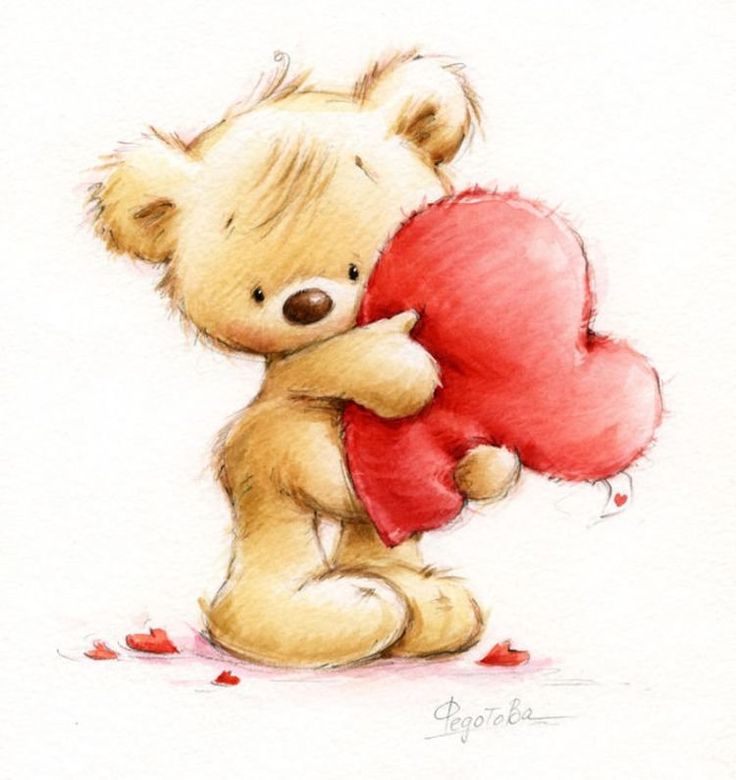 736x780 Huge Collection Of 'bear With Heart Drawing' Download More Than - Teddy Bear Drawing With Heart
