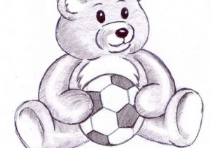 300x210 Teddy Bear Pictures With Heart Pencil Drawing How To Draw A Cute - Teddy Bear Drawings Pencil