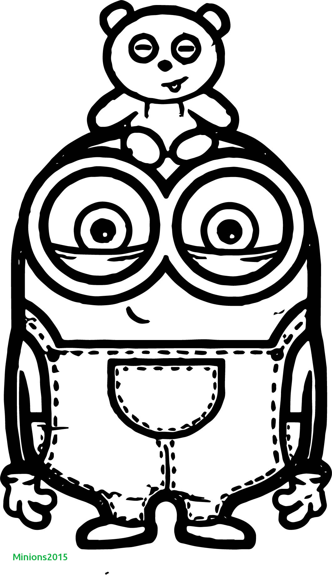 1061x1835 Luxury Bob Minion With Teddy Bear Drawing - Teddy Bear For Drawing