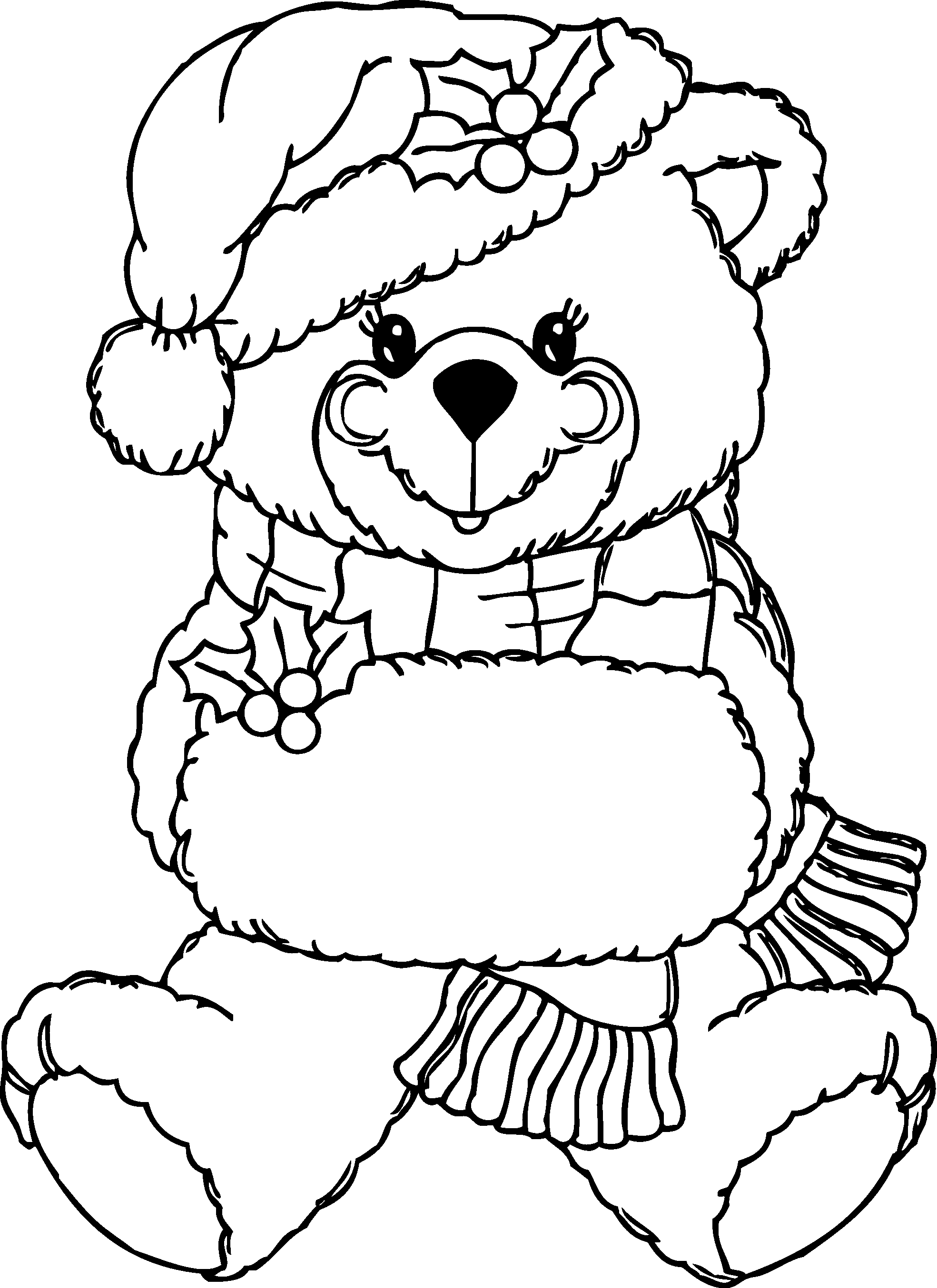1969x2708 teddy bear pictures black and white collections black - Teddy Bear Line Drawing
