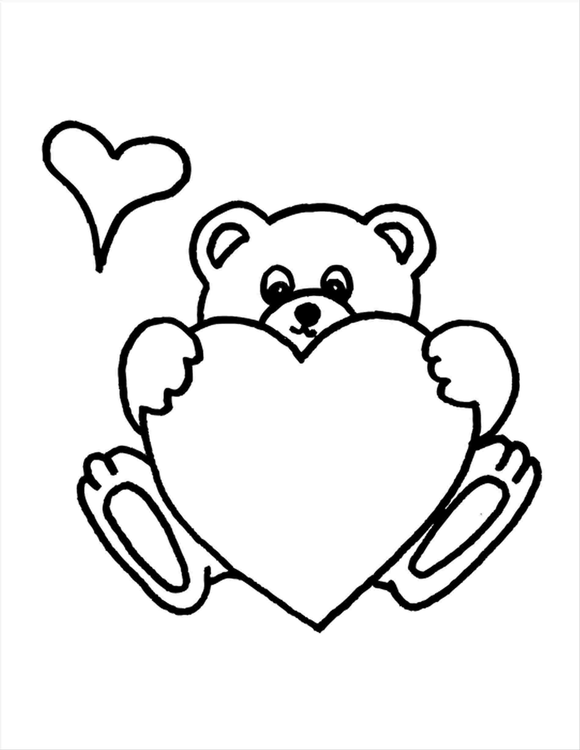 1900x2458 in love forming a heart rhdrawinghowtodrawcom free line drawing - Teddy Bear Line Drawing