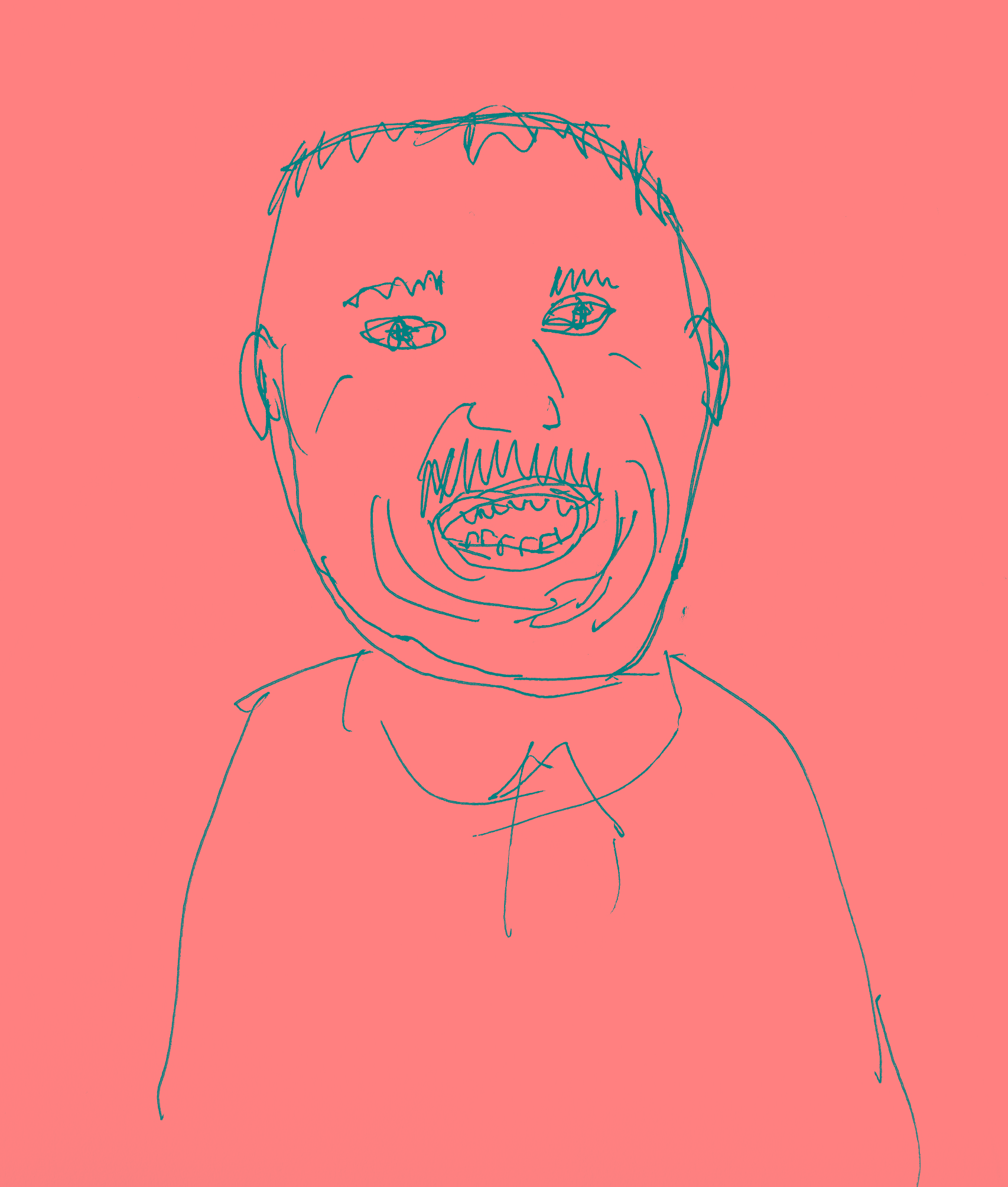 1706x2009 teddy roosevelt a d jacobson - Teddy Roosevelt Drawing