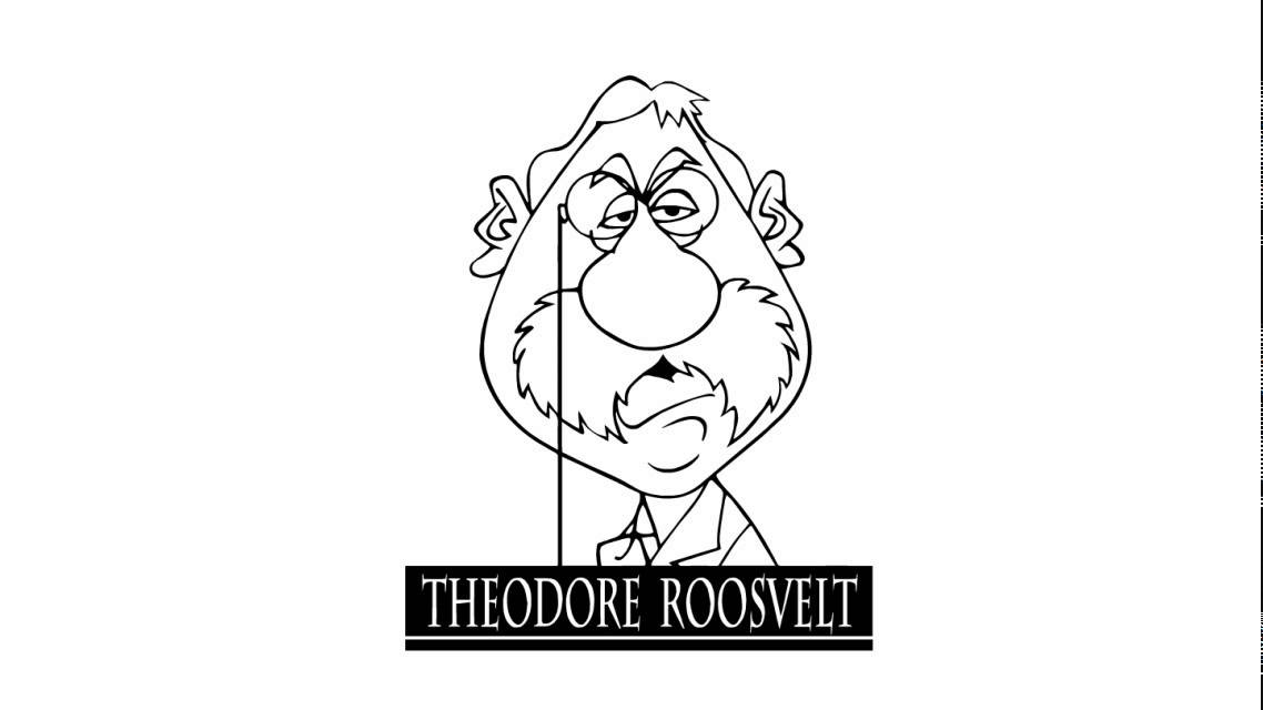 1138x640 how to draw theodore roosevelt - Teddy Roosevelt Drawing