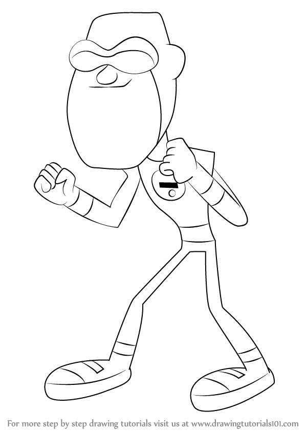 598x846 learn how to draw billy numerous from teen titans go - Teen Titans Drawing