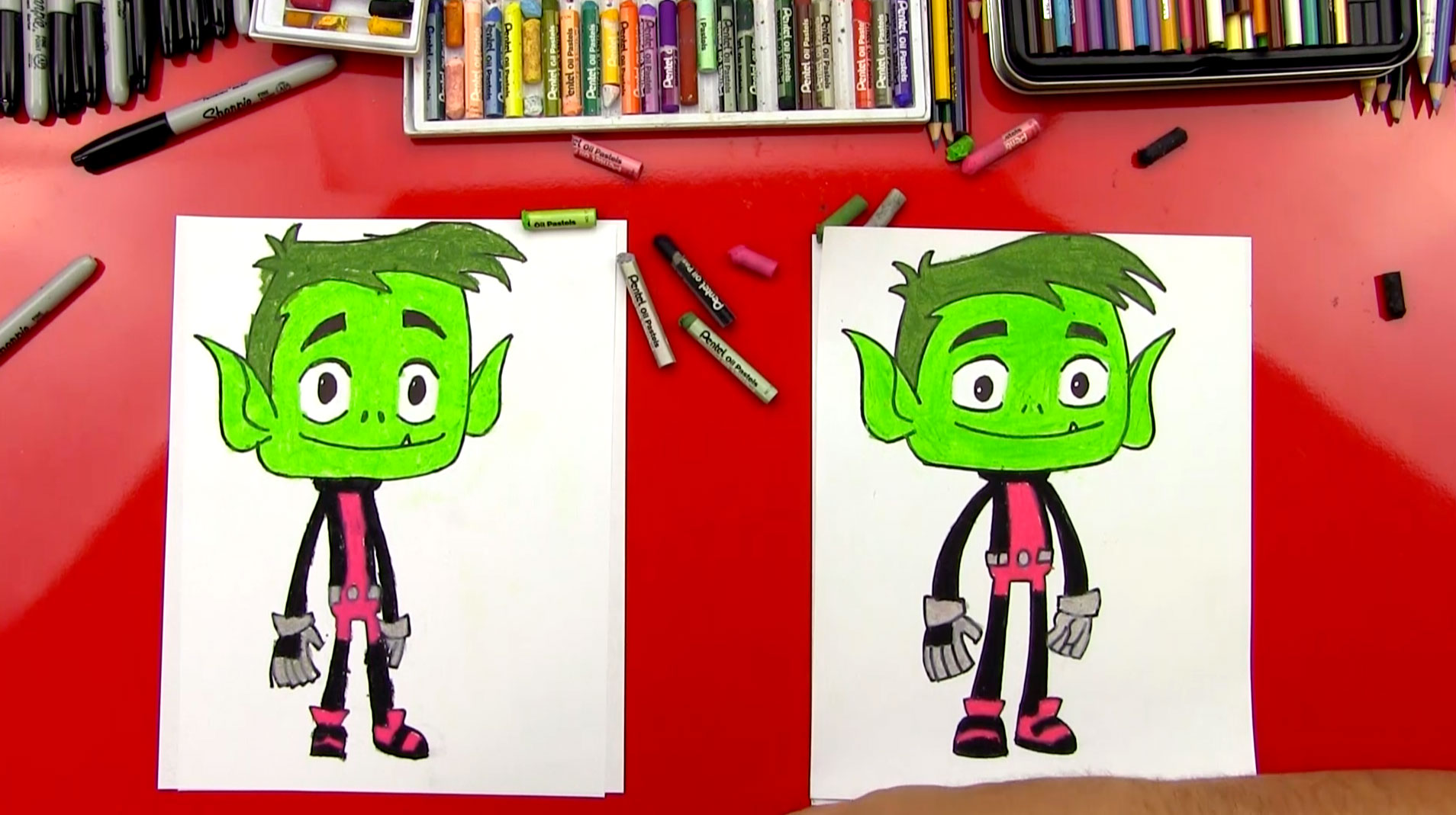 1908x1069 how to draw beast boy from teen titans go! - Teen Titans Go Drawing