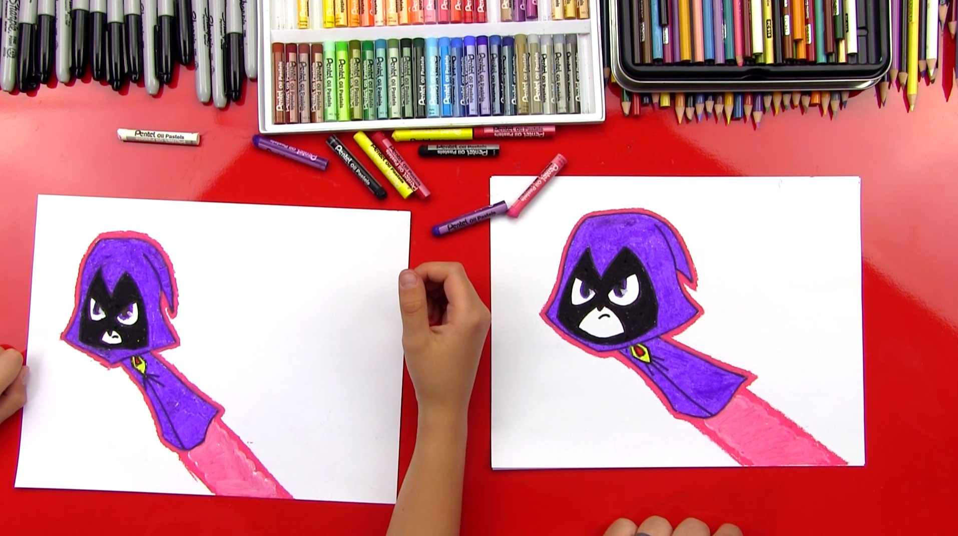 1914x1070 how to draw raven from teen titans go! - Teen Titans Go Drawing