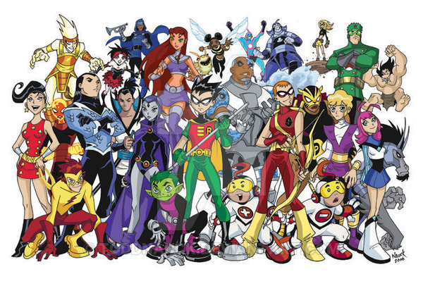 600x406 teen titans go - Teen Titans Go Drawing