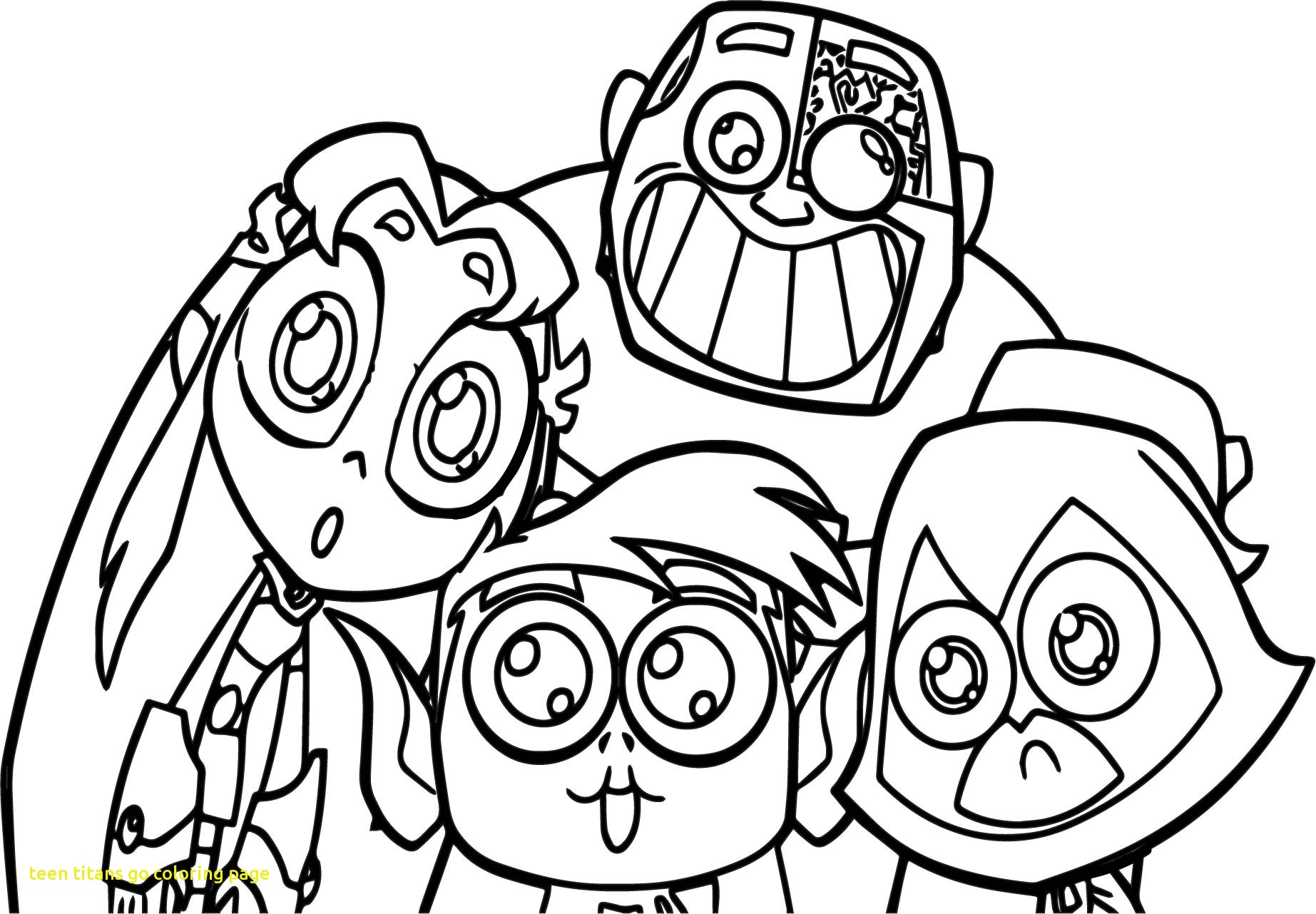 1845x1282 teen titans go coloring - Teen Titans Go Drawing