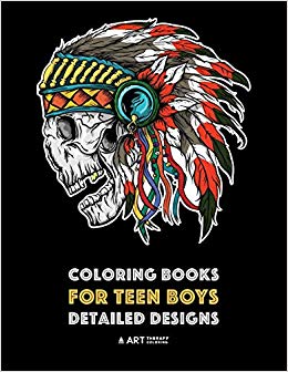 260x336 coloring books for teen boys detailed designs complex drawings - Teenage Drawings