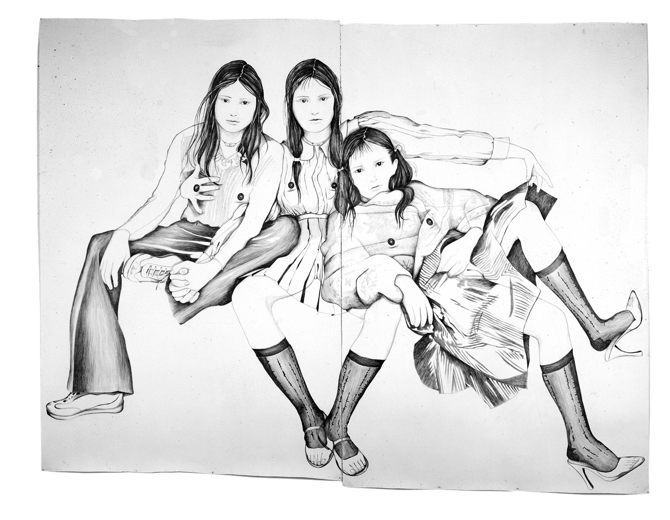 1324x1027 real life teenage girls magazine - Teenage Girl Drawing