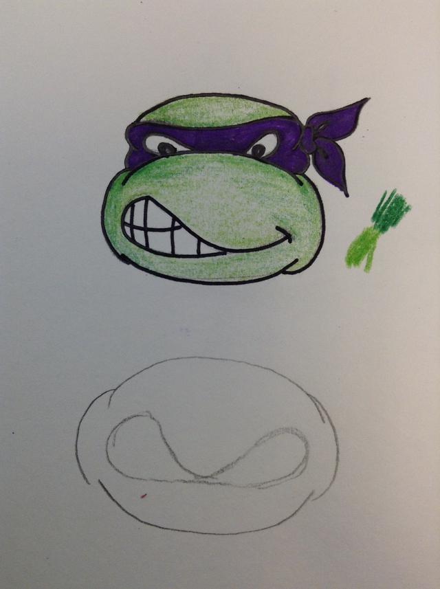 640x857 how to draw a teenage mutant ninja turtle - Teenage Mutant Ninja Turtles Drawings