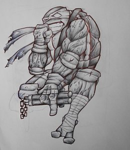 261x300 teenage mutant ninja turtles drawings fine art america - Teenage Mutant Ninja Turtles Drawings